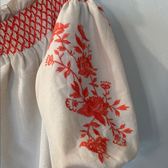 NWT Umgee Embroidered Off-Shoulder Dress Size Medium - Picture 2 of 6